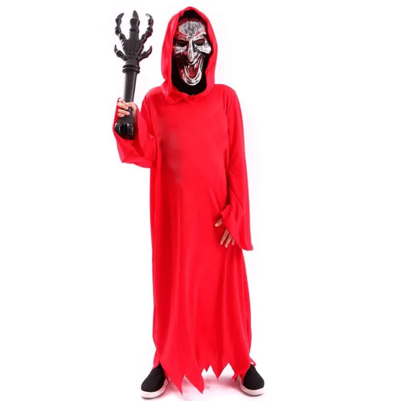 Fantasia Halloween Infantil Barata Manto Com Capuz