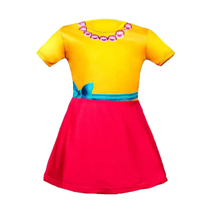 Fantasia Fancy Nancy Clancy Vestido Para Bebê Tam Único