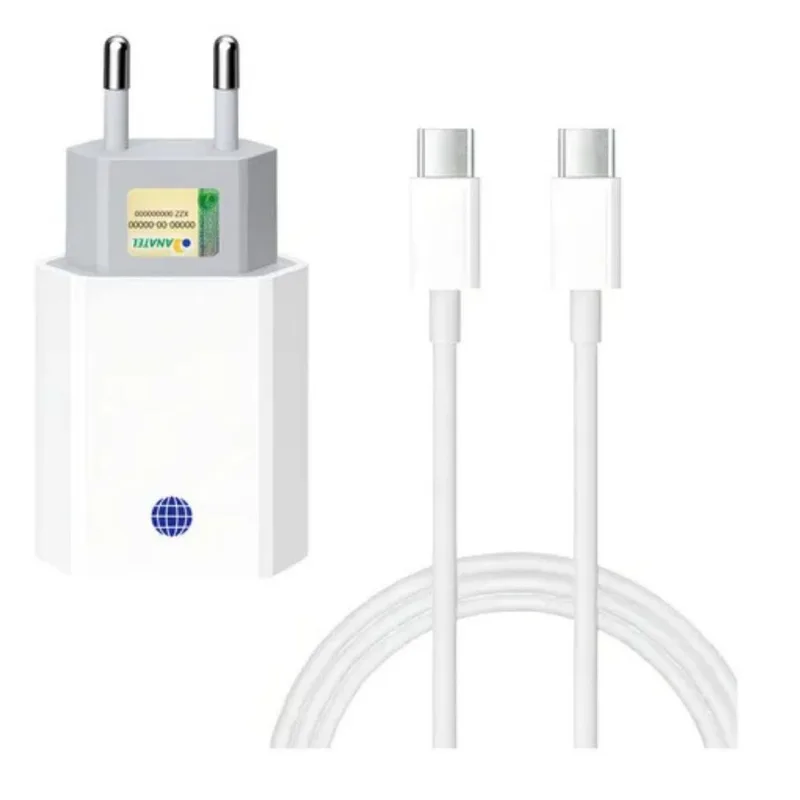 Fonte de Energia Super Rápido 20W Para Celular Com Cabo Lightning - Universal - MDM - Celular E Smartphone