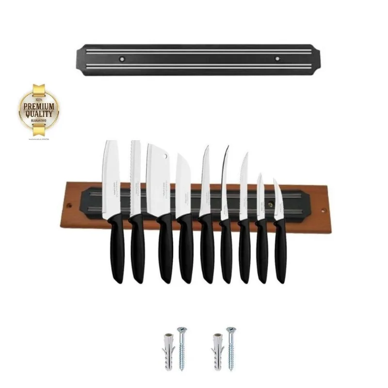 Barra Magnética Imã Suporte Facas Ferramentas Cozinha 50 Cm