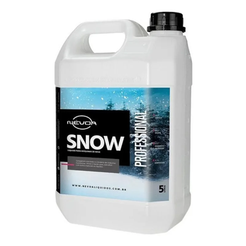 Liquido Snow Máquina De Neve Da Nevoa 5 Litros Profissional