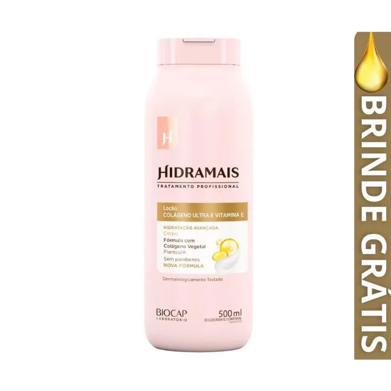 Creme Corporal Loção Colageno Vitamina E Hidratação Profunda