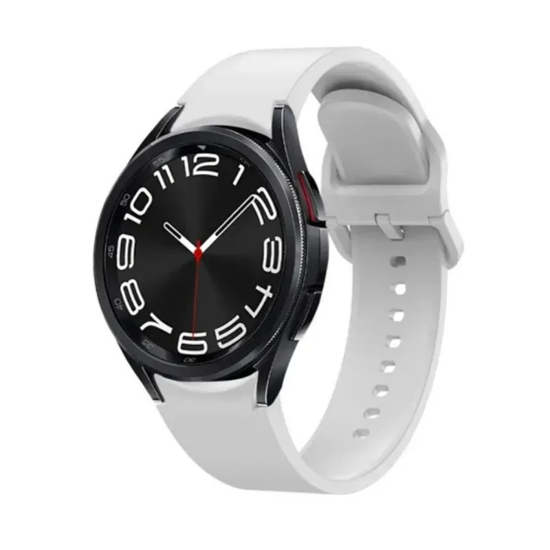 Pulseira Branca SAM Watch 5 - Minimalismo Inteligente