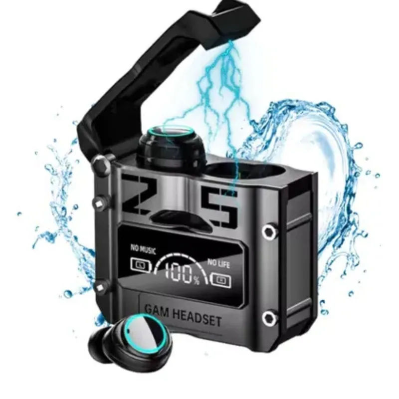 Headset Portátil M25 Bluetooth Gamer Preto Carga Turbo - MDM - áudio