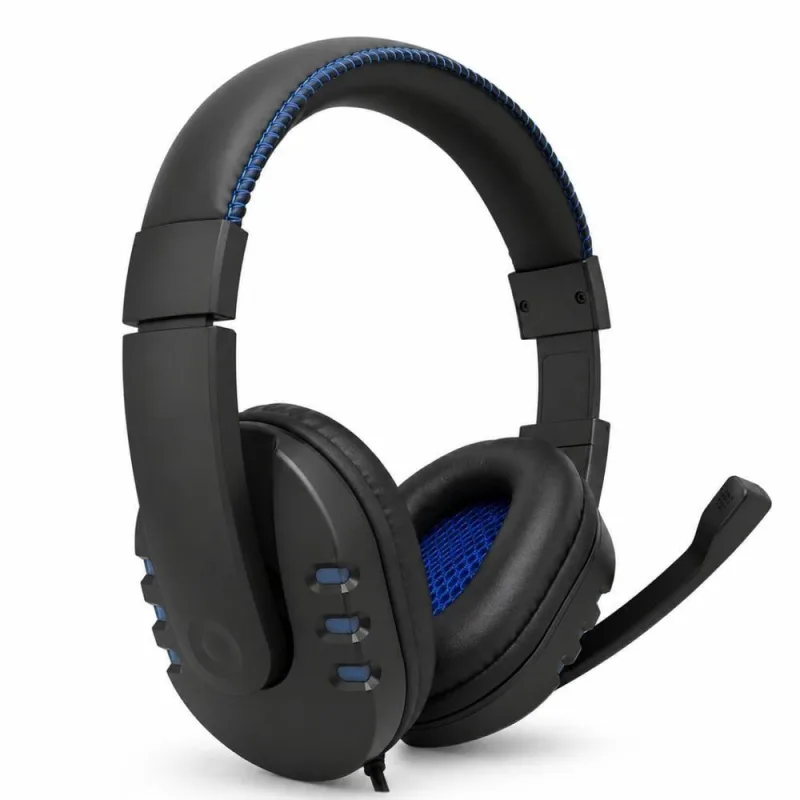 Headset Gamer Over Ear MDM Live P2 Microfone Articulado Compatível com PC Preto - MDM - Agro