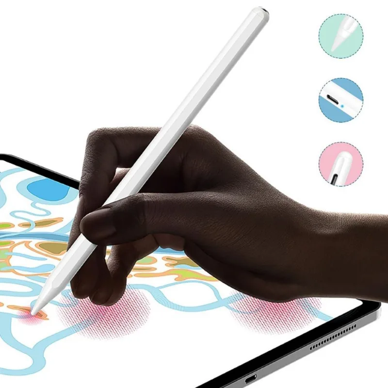 Caneta Pencil Stylus 1.0mm Apple Ipad Com Palm Rejection