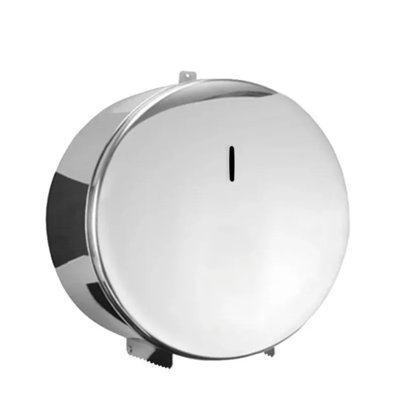 Suporte Dispenser Inox De Papel Higiênico 400Mts Com Trava
