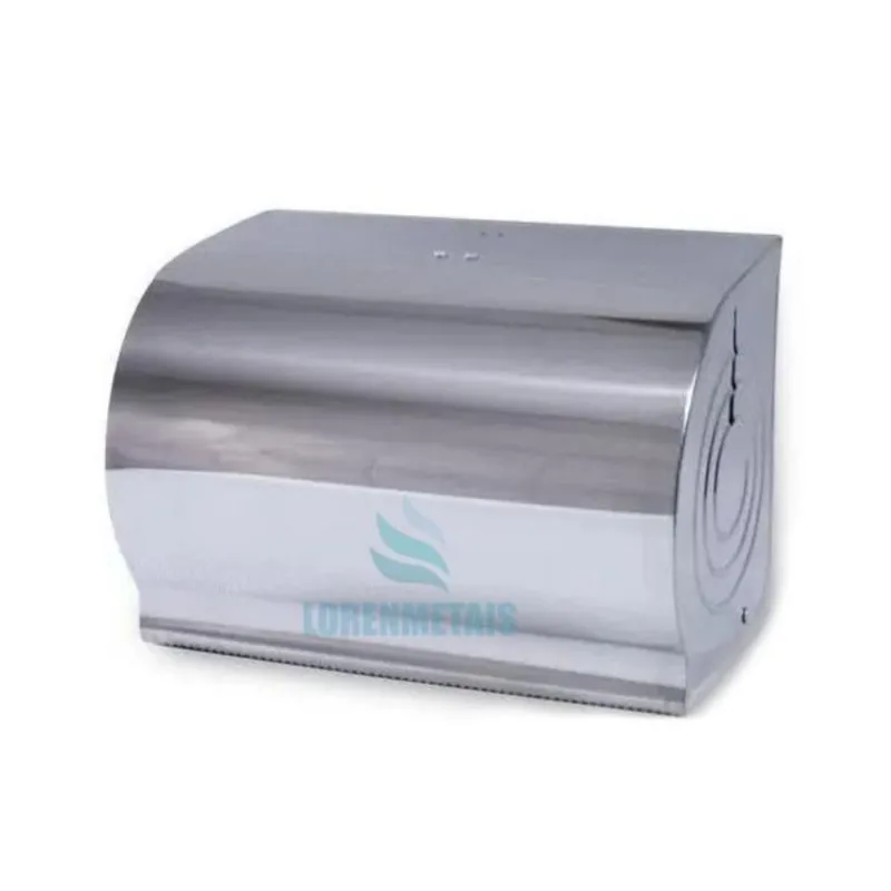 Toalheiro Suporte Porta Papel Toalha Rolao 100M Inox