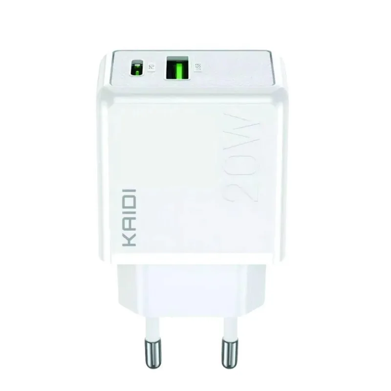 Carregador de Parede Usb C 20W MDM Compatível com Lightning Alta Eficiência Branco - MDM - Celular E Smartphone