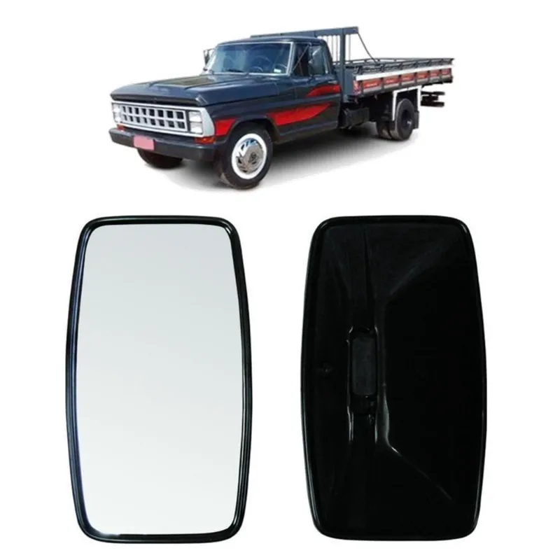 Espelho Retrovisor Plano Médio Para Caminhão F4000