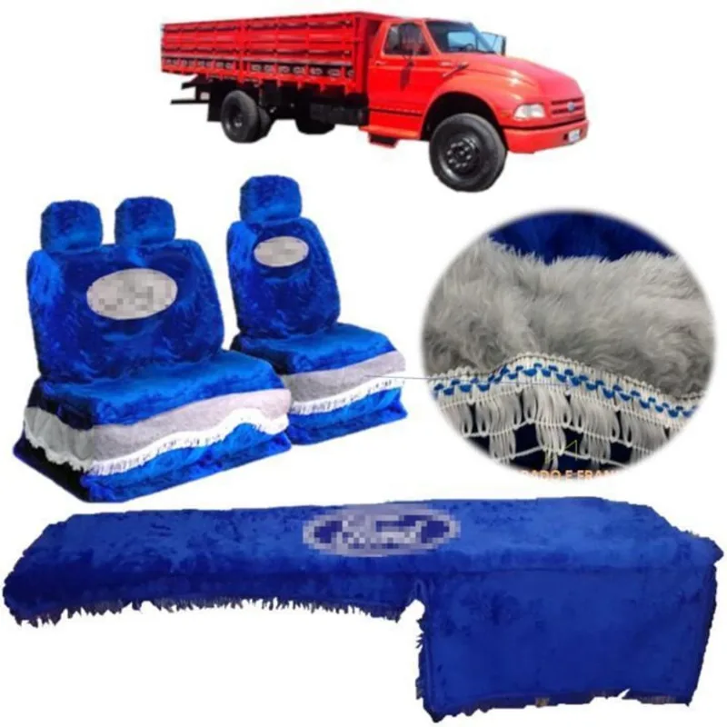 Kit Capa Banco Chinil E Painel Ford F12000 Pitbull