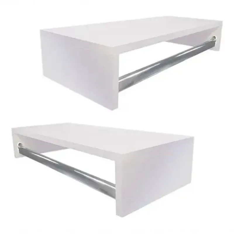 Cabideiros Arara De Parede Closet Com 2 Unidades Branco - Casa Jd