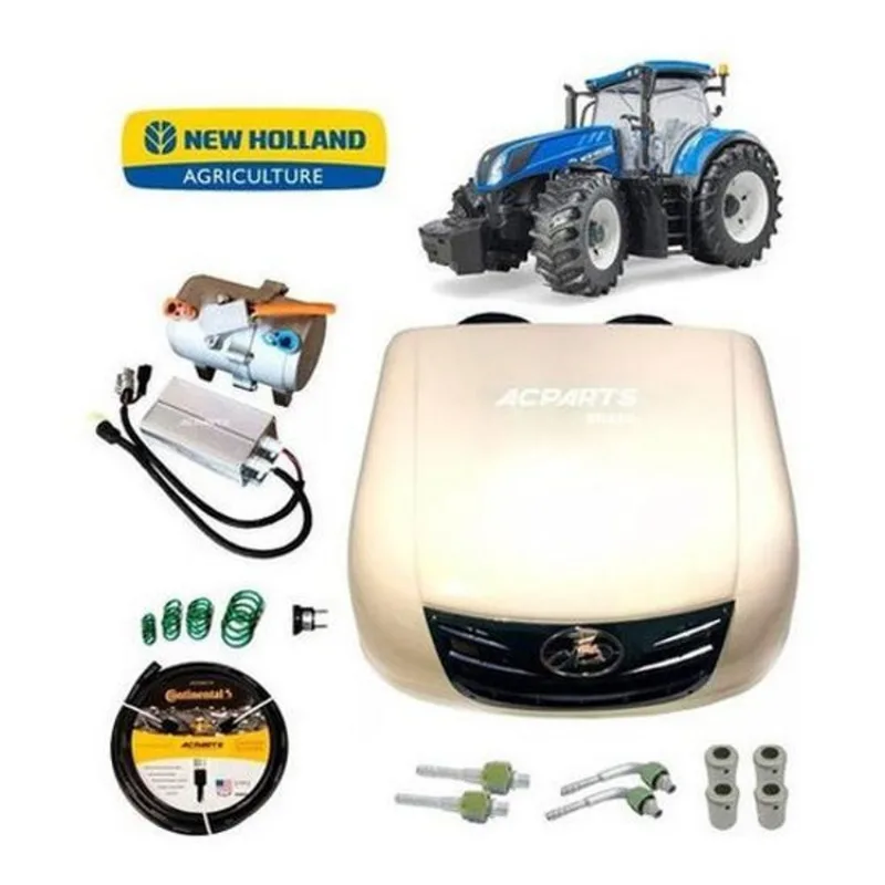 Kit Ar Condicionado Trator Universal Elétrico Této Completo
