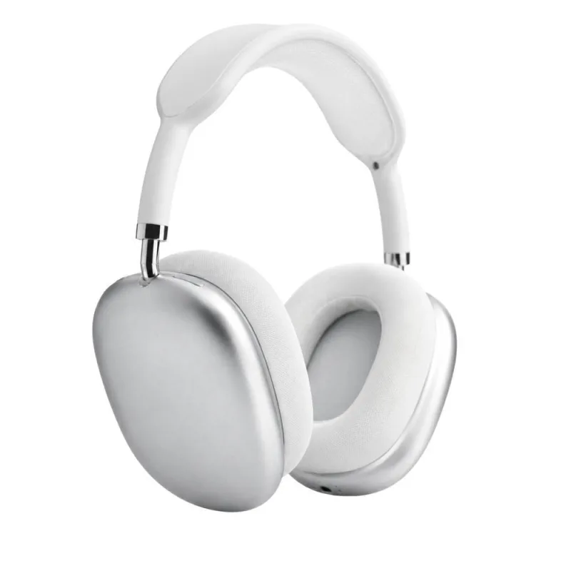 Fone de Ouvido sem Fio MDM Visual Premium para Música Chamadas Estudos Bluetooth Prata - MDM - áudio