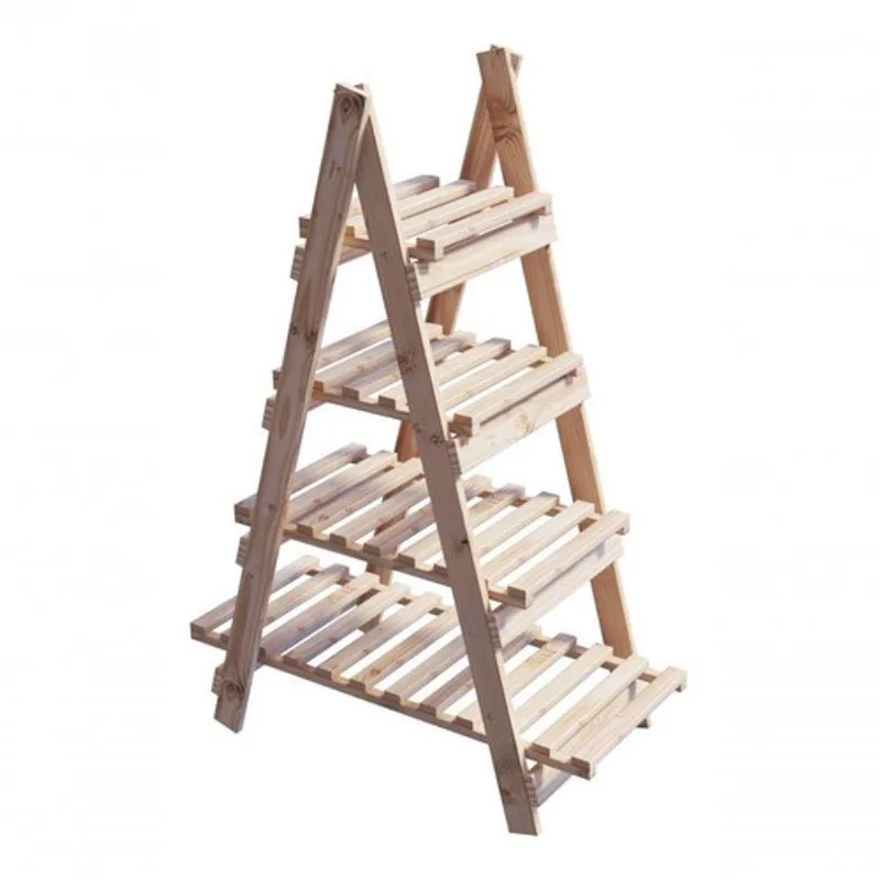 Suporte De Objetos Piramide Portatil Treliça Leve