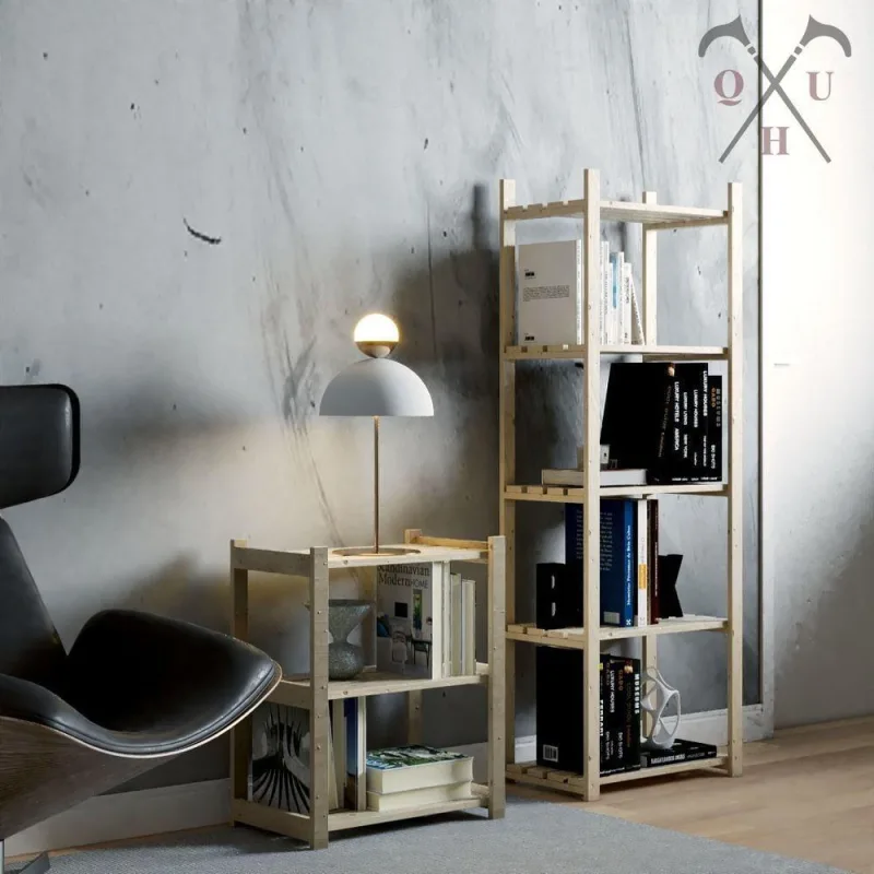 Duplo Expositor Para Livros De Sala Decoração - OUTRAS - Livros