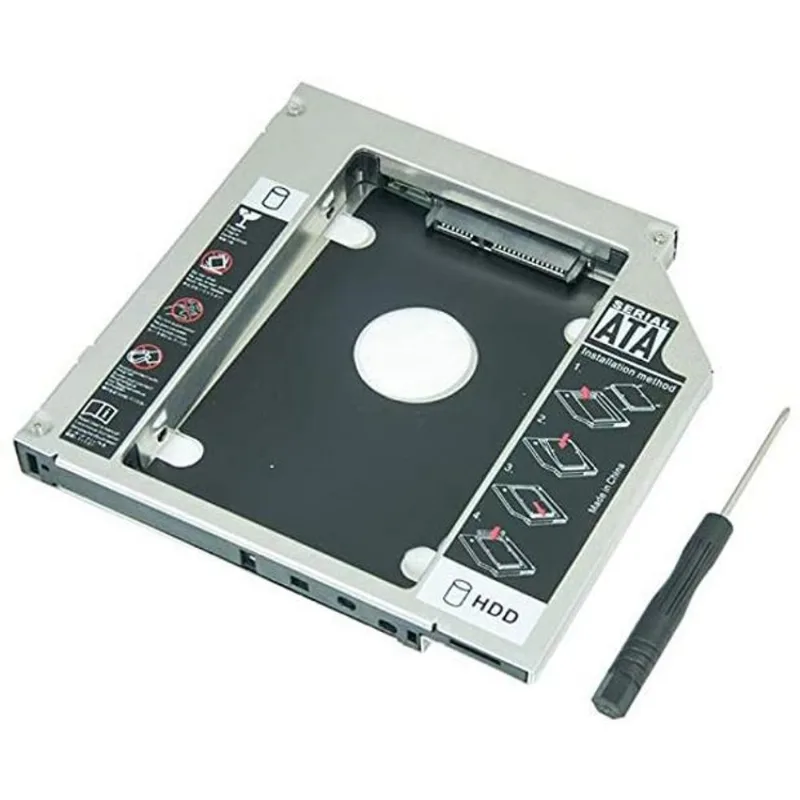 Caddy 9.5mm Adaptador Para 2 Hd Hp Probook Elitebook