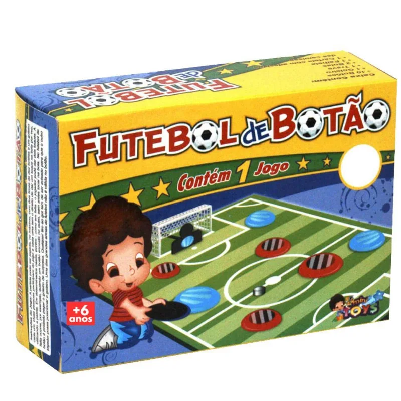 Futebol De Botão Jogo Mini Toys Brinquedo Divertido Infantil
