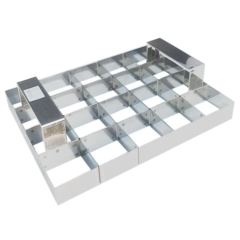Aro Cortador Brownie 20Cav - 6X6X3 - Inox 0,5 / Acb-05 - Não Disponível - Utilidades Domesticas