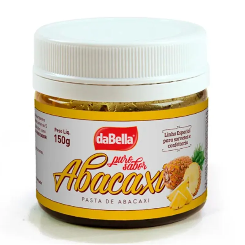 Pasta Saborizante Puro Sabor Abacaxi Dabella 150g - Não Informado - Mercearia