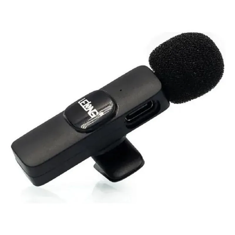 Microfone De Lapela Tipo C Com Clareza De Voz Nítida