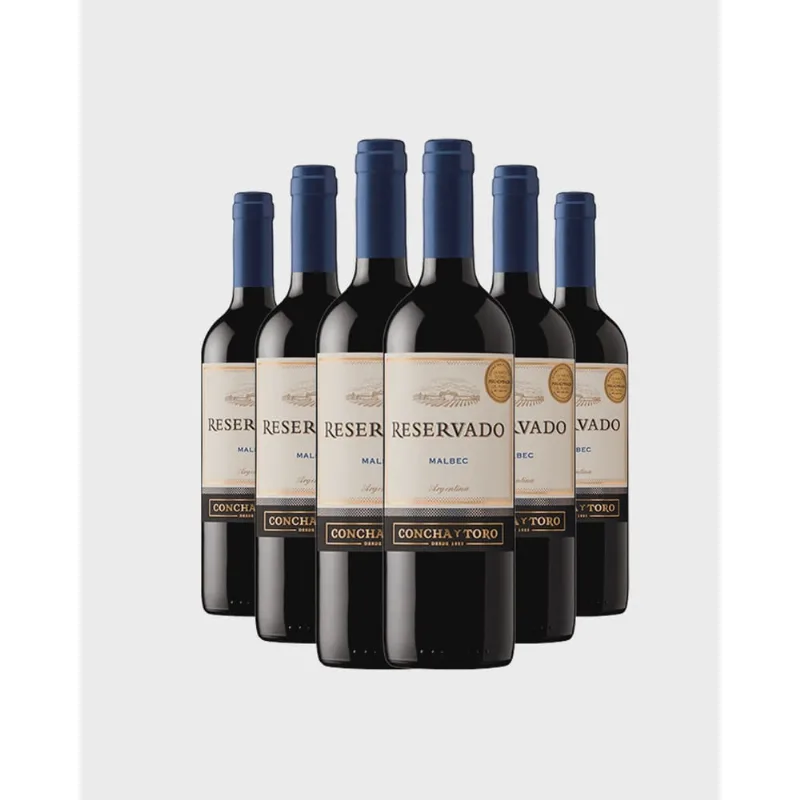 Kit Concha Y Toro Malbec 750ml - 6 Uni