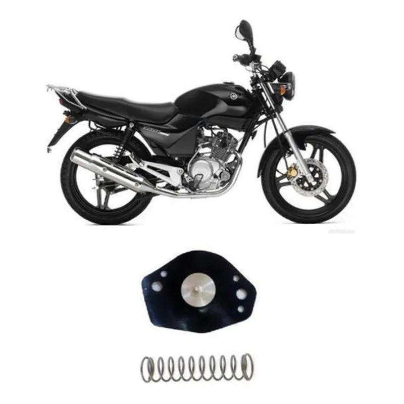 Diafragma Lateral Interno Carburador Yamaha Ybr 125 Até 2008