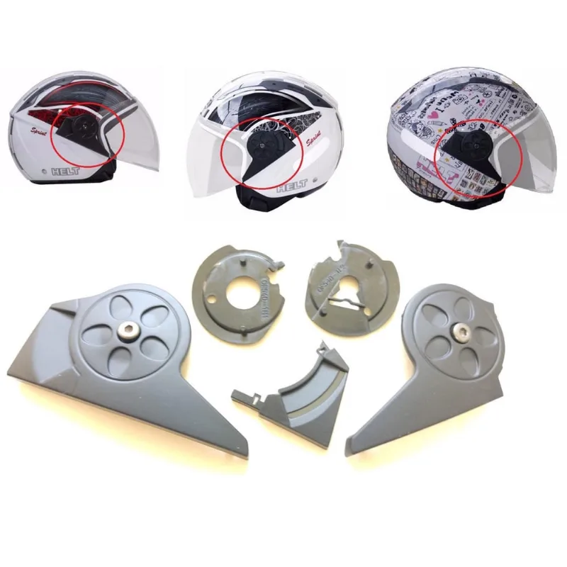 Kit Reparo Fixador Da Viseira Capacete Helt Sprint Original
