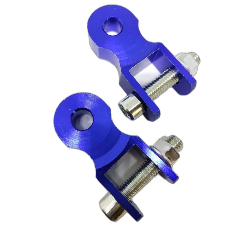 Alongador Amortecedor Esportivo Biz100 110 125 Aluminio Azul