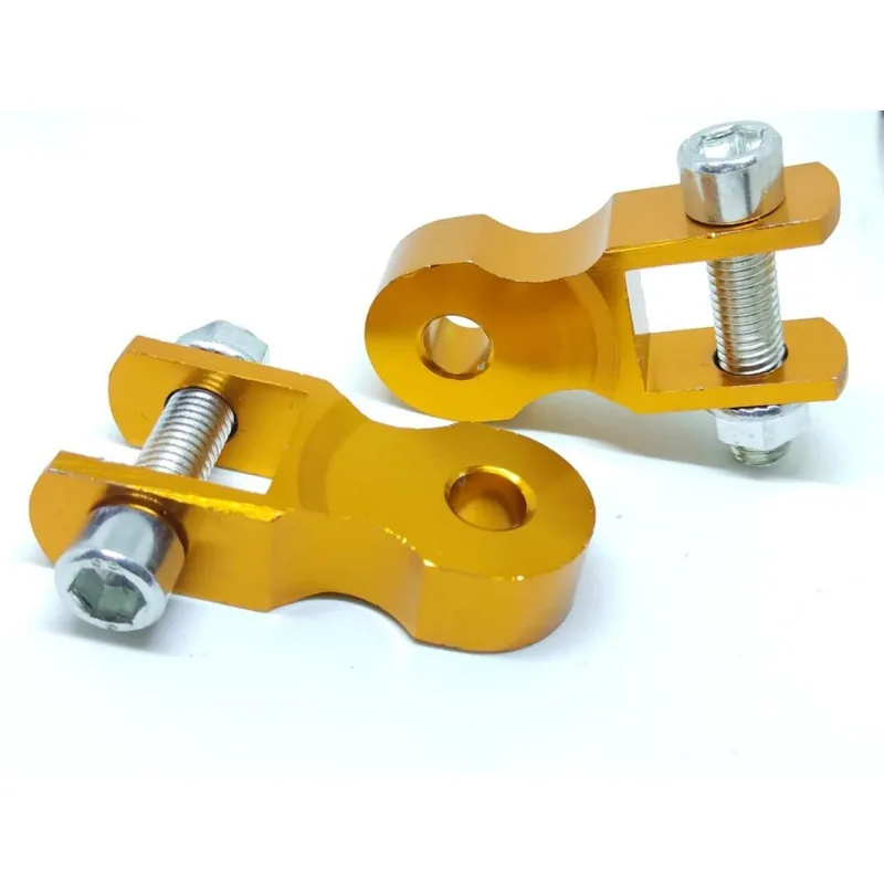 Alongador Amortecedor Tras Aluminio Dourado Yamaha Crypton