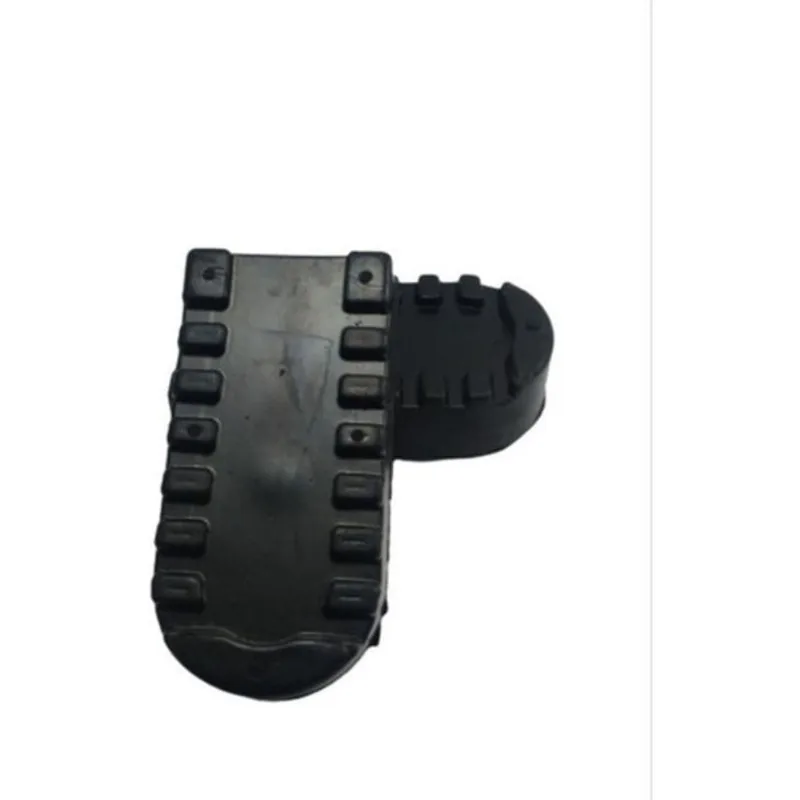 Borracha Pedaleira Dianteira Yamaha - Preto
