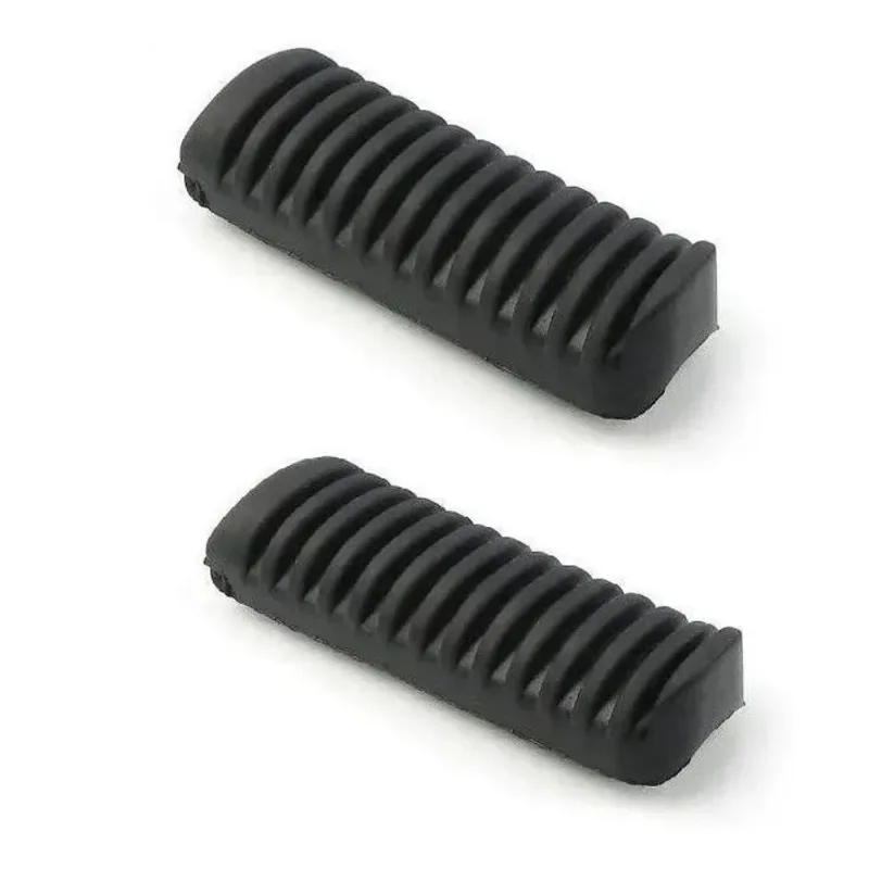 Par Borracha Pedaleira Dianteira 2 Peças Yamaha Fazer 250