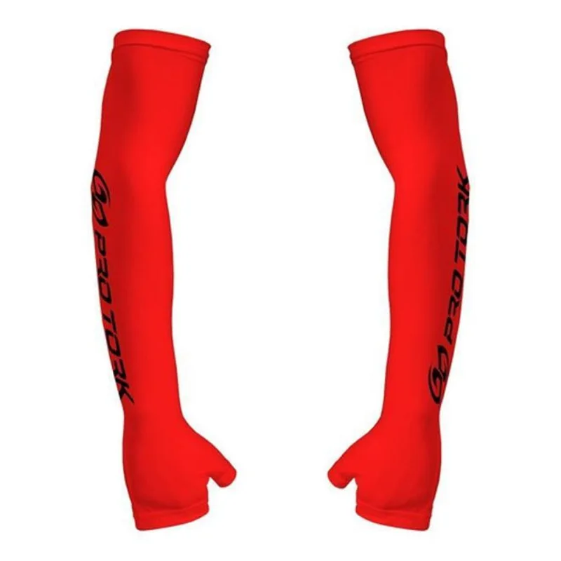 Manguito Motoqueiro Motoboy Pro Tork Proteção Uv Vermelho