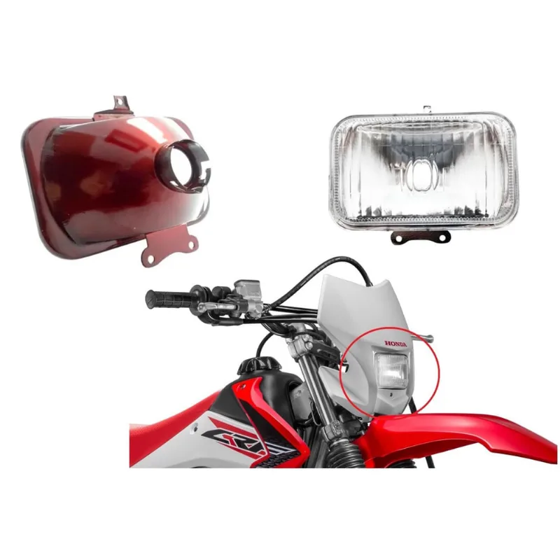 Bloco Óptico Farol Honda Crf 230 2007 à 2015
