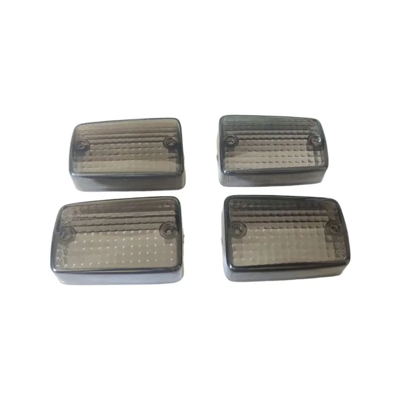 Jogo 4 Lente Pisca Fume cg ml Today Titan 125 1983 a 1999