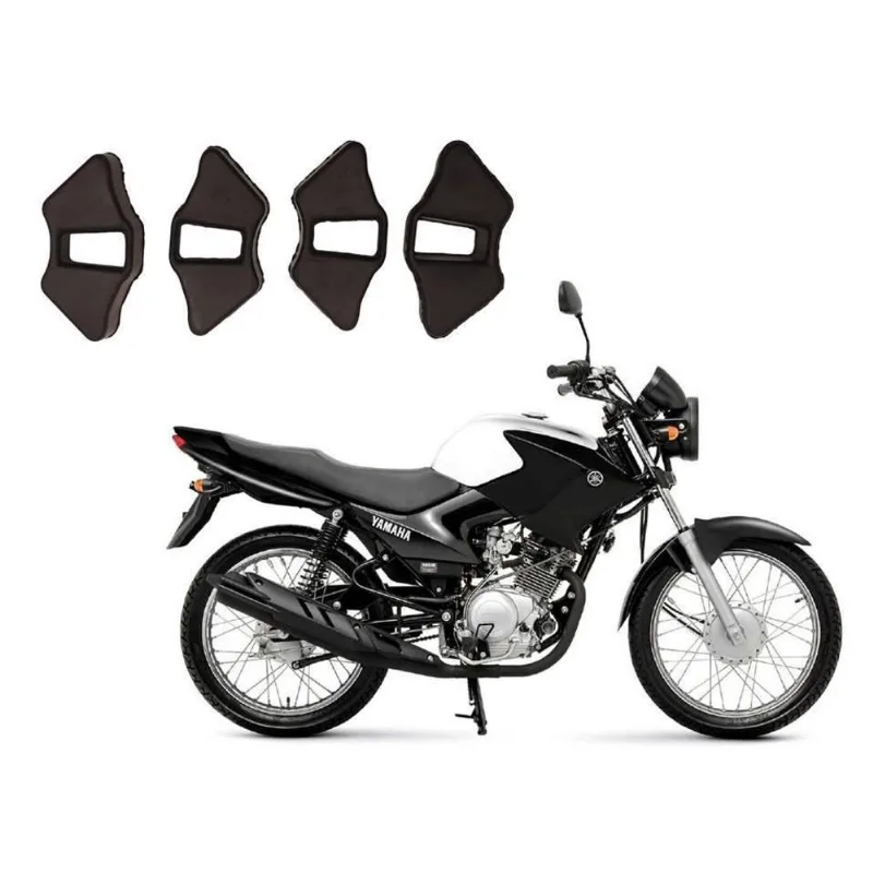 Kit Bucha Borracha Coxim Coroa Factor125 Factor 150 Até 2022