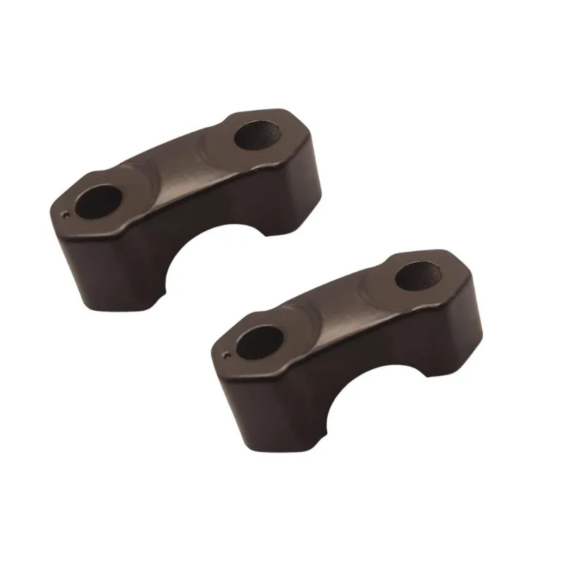 Abraçadeiras Preto Para Guidão Moto Yamaha Fz15 2023 2 Peças