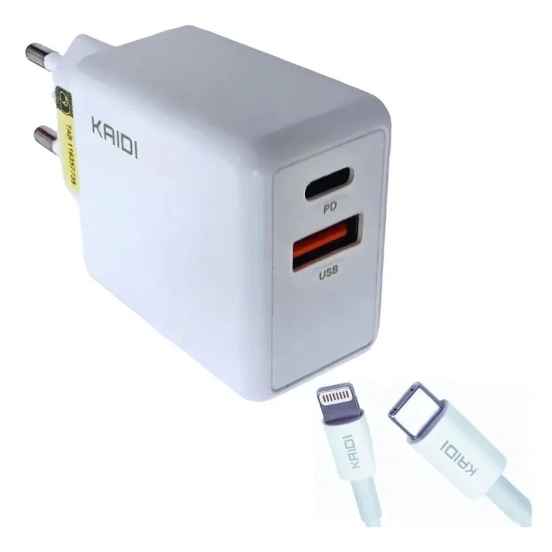 Fonte Carregador Lightning 20W Branco Compacto Energia Estáv - MDM - Tablets, Ipads E E-readers