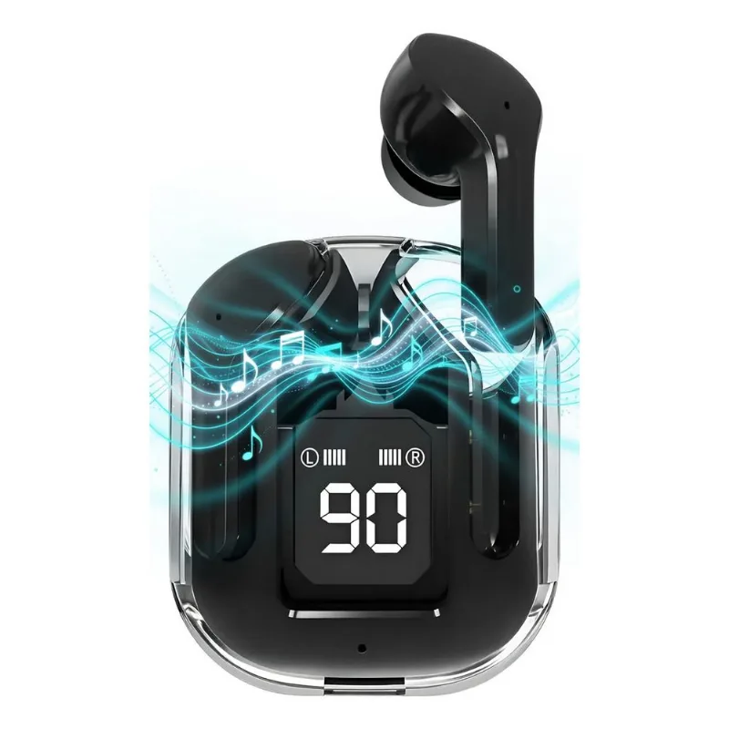 Ultrapods Earbuds Com Indicador Digital No Case