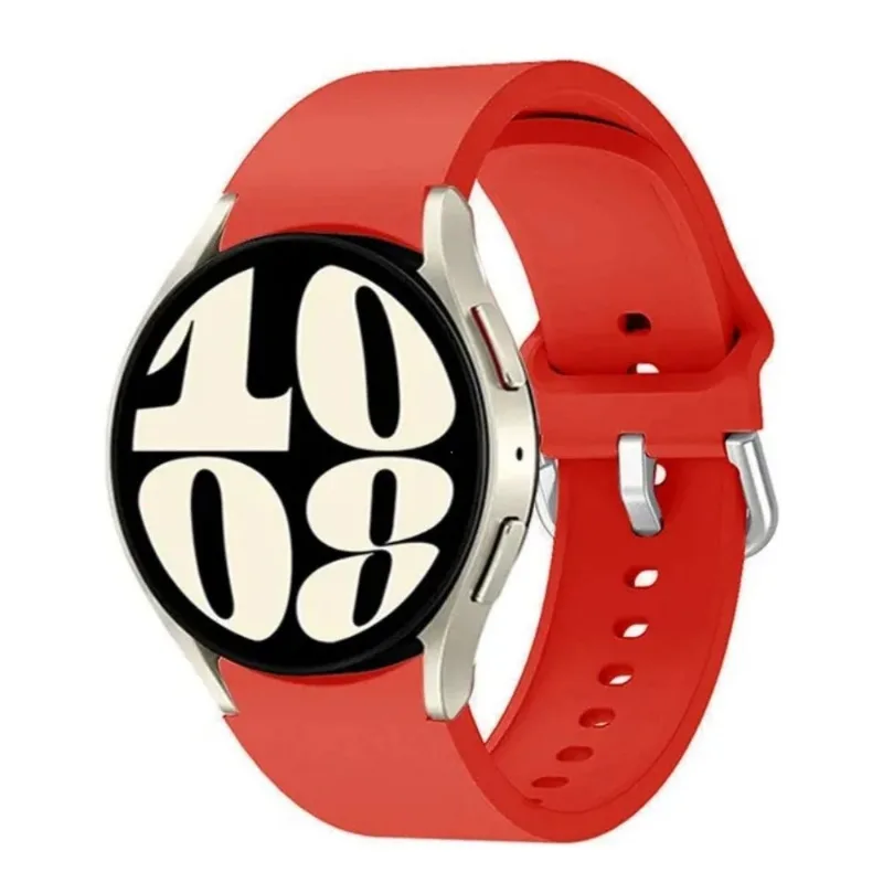Pulseira Vermelha Para SAM Watch 4 - Lisa