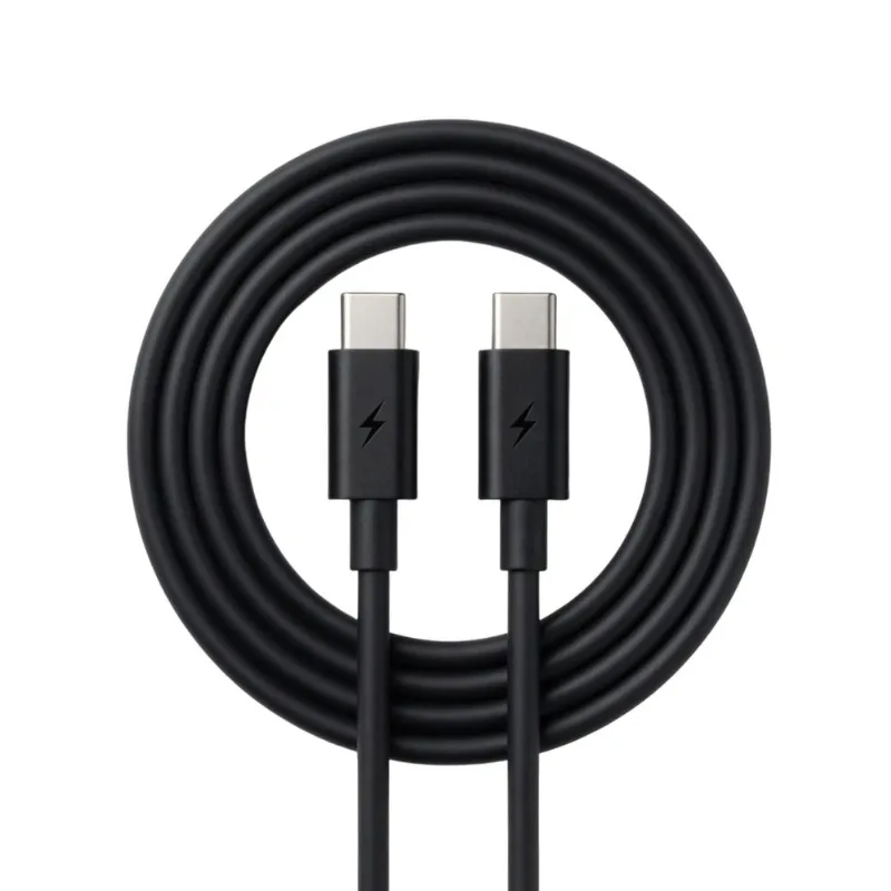 Cabo Energia USB Tipo C Turbo 1 Metro Preto Super Reforço - MDM