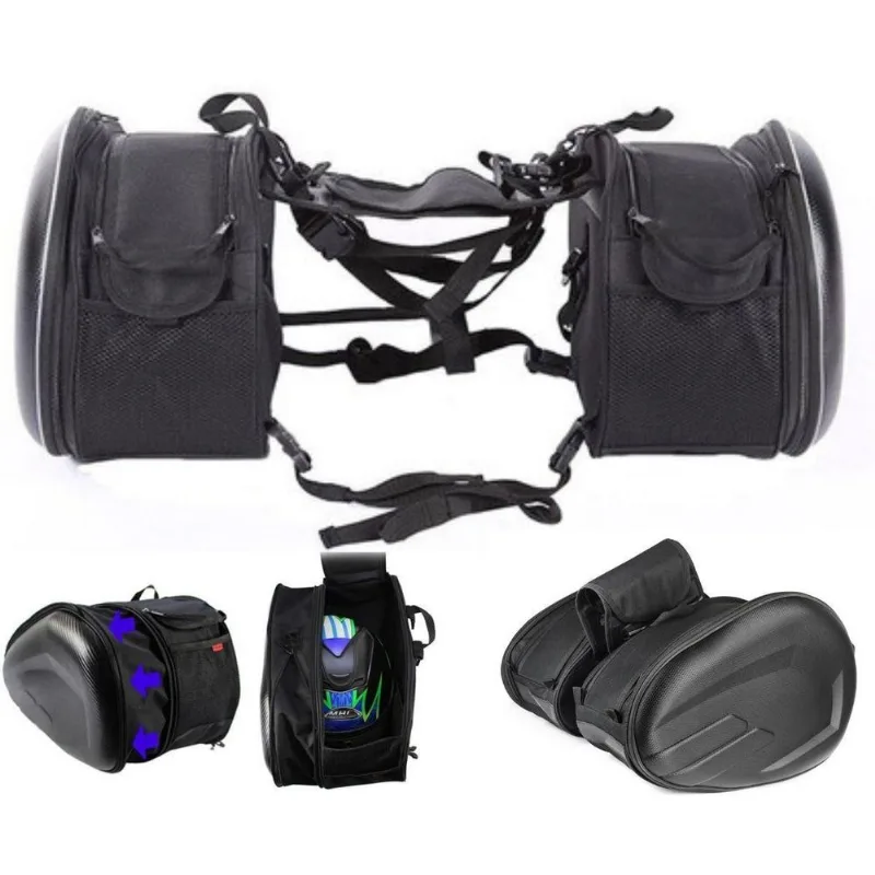 Alforges Para Motos Universal 58 Bauleto Premium Rígido Top
