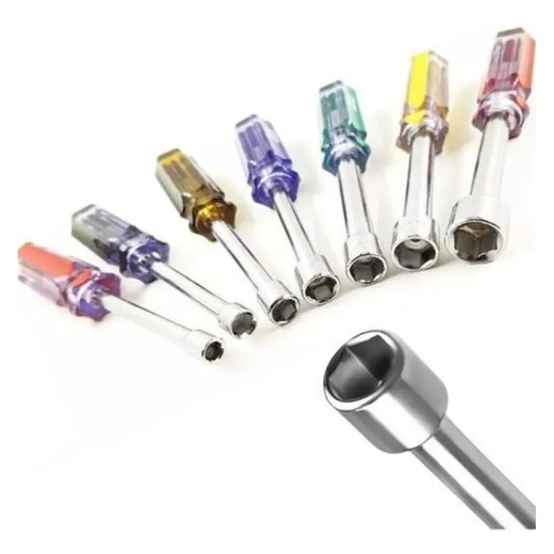 Jogo De Chave Canhão Com 5 A 11mm Em Aço Carbono Ferramentas