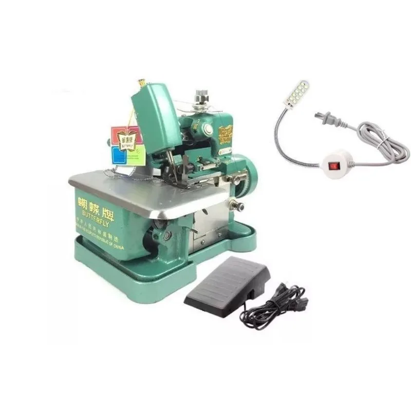 Maquina Overloque Butterfly + Led + pedal Eletrônico-220v