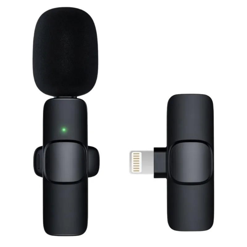Receptor de Áudio Wireless MDM Lightning Profissional para Transmissões ao Vivo com Conexão Estável