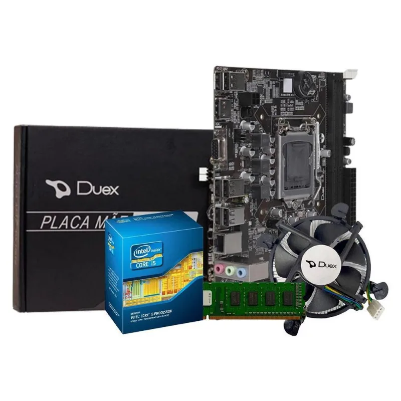 Kit Processador I5 3470 + Placa H61 1155 + 8gb Ddr3 + Cooler