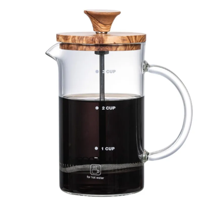 Cafeteira Manual Prensa Francesa French Press 800ml - Não Disponível - Utilidades Domesticas