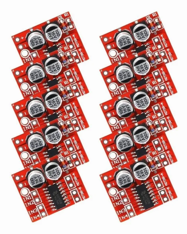 Kit 10x Modulo Driver Ponte H - L298n Mini