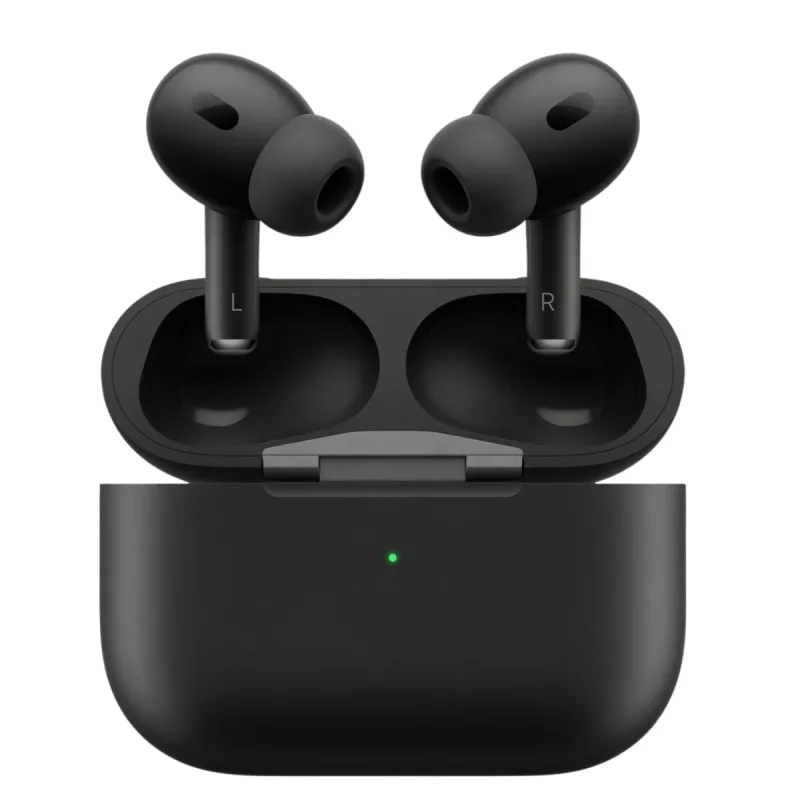 Fone de Ouvido Sem Fio Bluetooth TWS com Case Preto - MDM - áudio