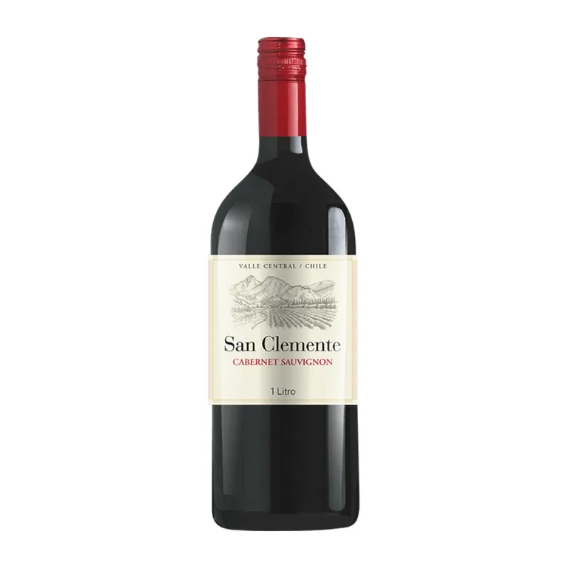 Vinho Chileno San Clemente 1 Litro Cabernet Sauvignon